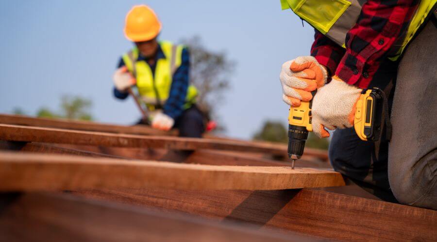 Expert tile roof repair services in Hanna, IN